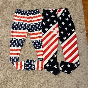 Fourth of July leggings!